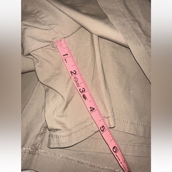 NEW Dockers Womens Size 12 Cotton Blend Kahki Diem Tan Skirt Skorts Waist - Picture 10 of 11